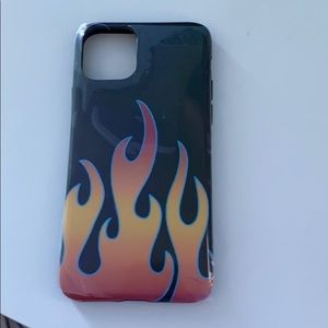black flame phone case iphone 11 pro